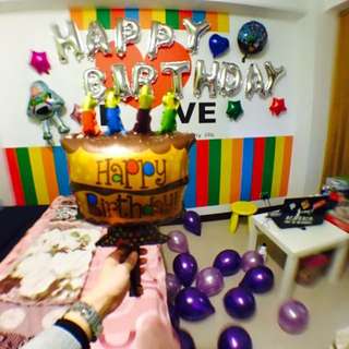 生日氣球套餐🎉❤️🎈🤗♥️🎊
