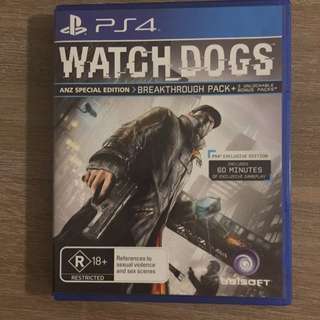 Watch dogs - PS4
