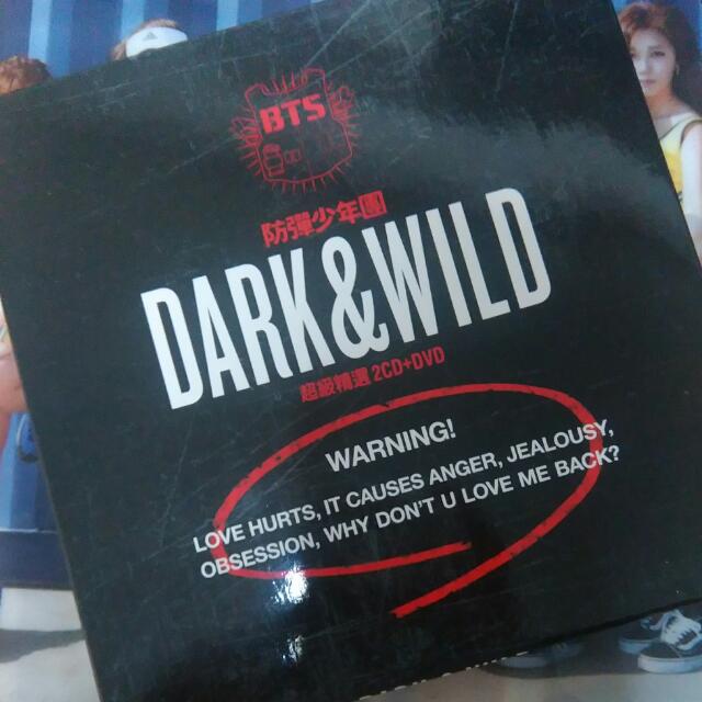 Bts Dark Wild Taiwan Press Album Entertainment K Wave On Carousell