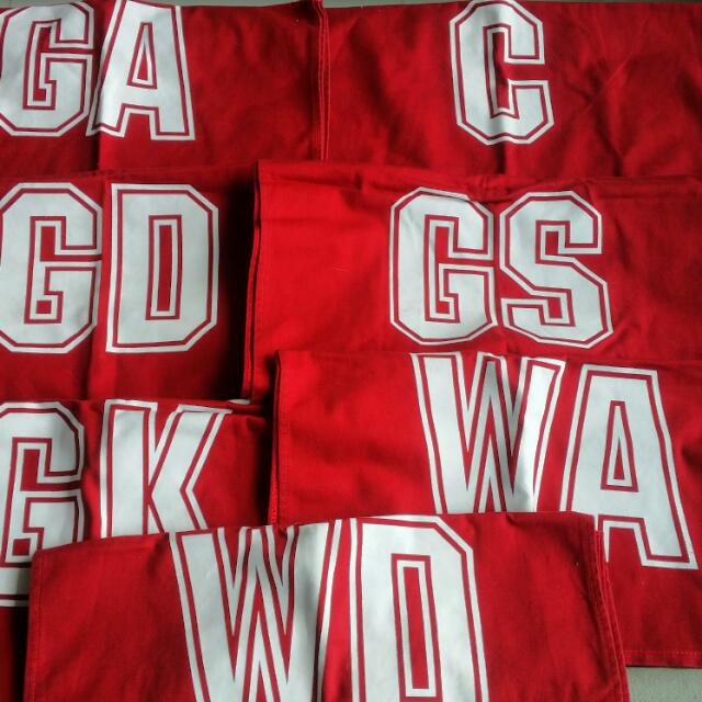 netball bibs