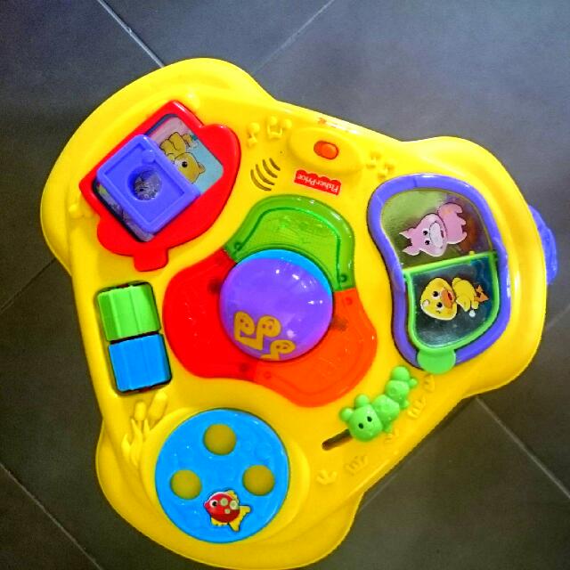 fisher price baby activity table