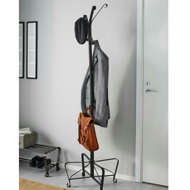(RESERVED) IKEA Portis Hat and coat stand Clothes Rack, Furniture