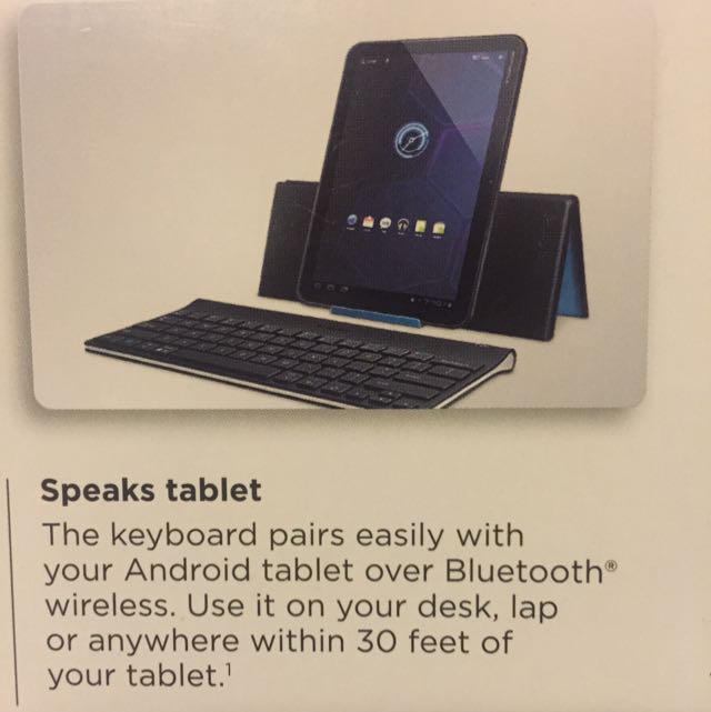 Logitech Tablet Keyboard, Computers & Tech, Parts & Accessories ...