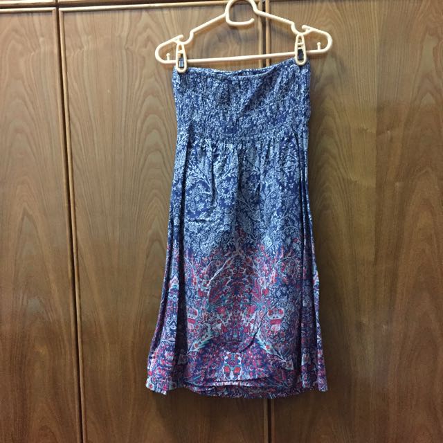 Accessorize store bandeau dress