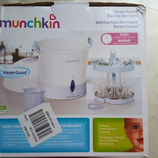 munchkin electric steam sterilizer