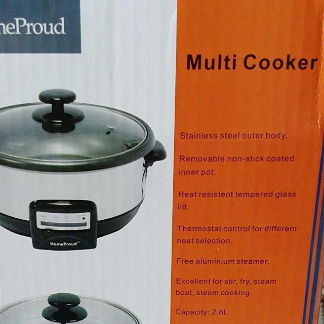 NEW HomeProud Multi cooker TV Home Appliances Kitchen Appliances Cookers on Carousell