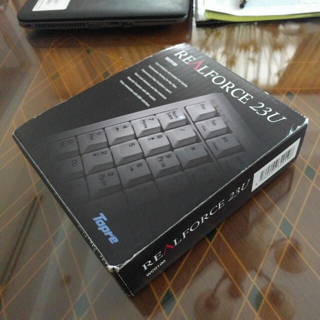 Topre Realforce 23U Numpad Capacitive Keyswitch, Computers & Tech ...
