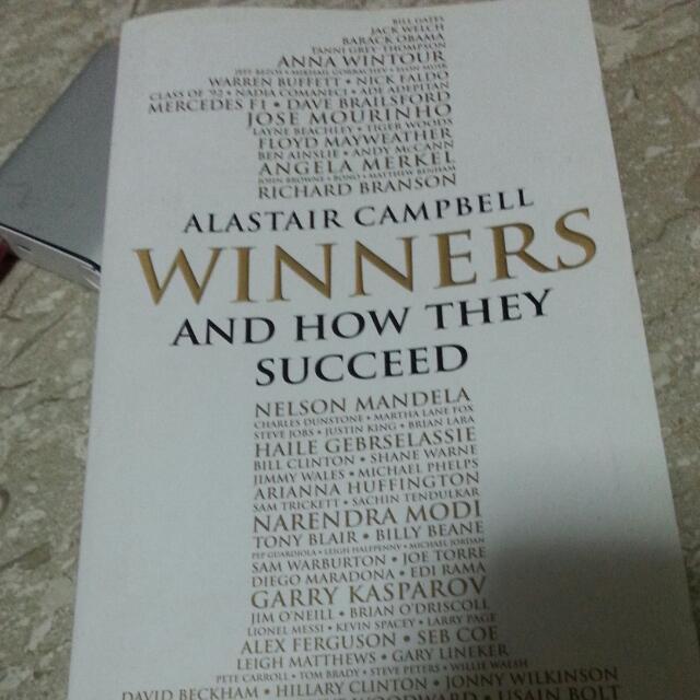 Winners By Alastair Campbell, Hobbies & Toys, Books & Magazines