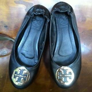 preloved tory burch flat shoes