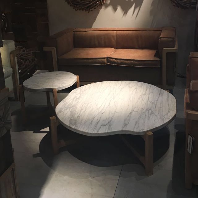 Bleu Nature Stonebark Marble Coffee Table Furniture On Carou