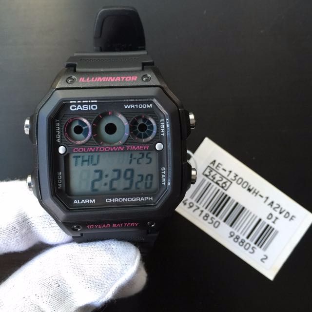 Fixed Price SALE Casio Sports Run Interval Timing AE 1300WH