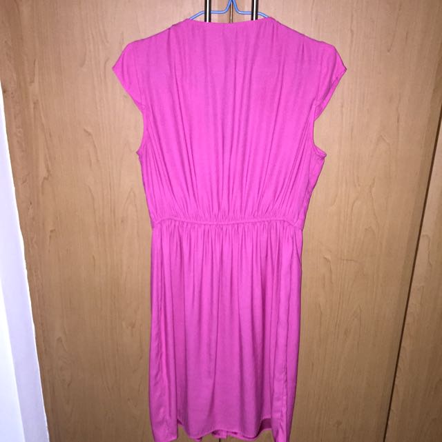 H&M Pink Dress, Women's Fashion, Dresses & Sets, Dresses on Carousell