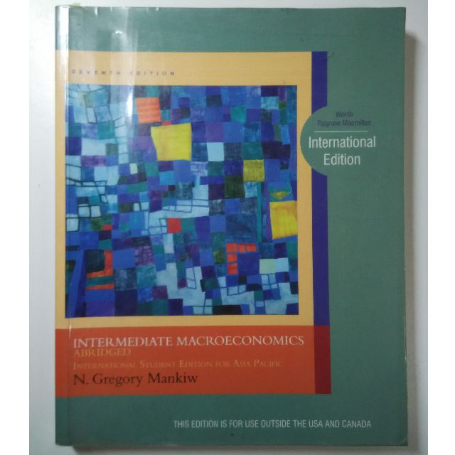 Intermediate Macroeconomics 7th Edition By N Gregory Mankiw
