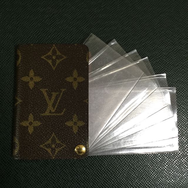 Louis Vuitton Ultra Rare 1980's Card Case Envelope Pouch 62lk825s –  Bagriculture