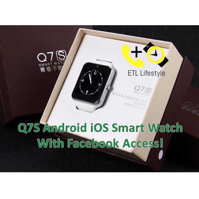 Q7 smartwatch shop with iphone