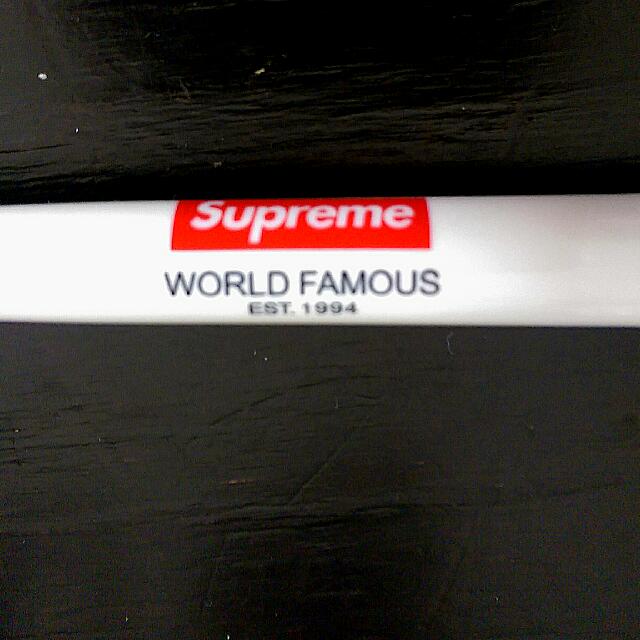 supreme pen box logo