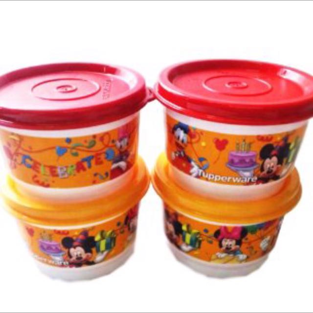Tupperware Disney Snack Cup / Birthday Cup / Brand New, Babies & Kids