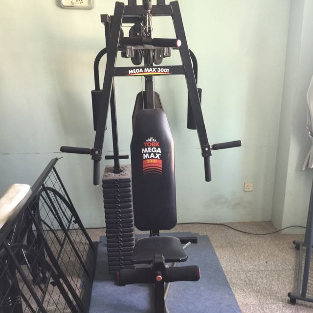 York mega max hot sale 3001 home gym price