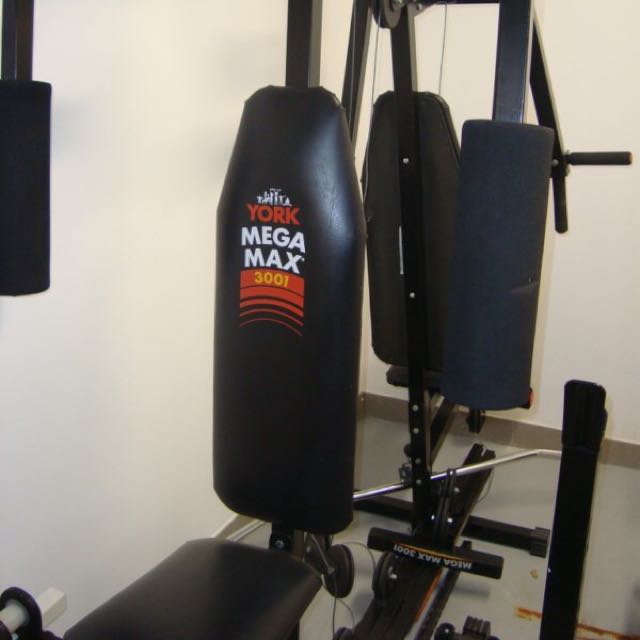 York mega max top 3001 home gym