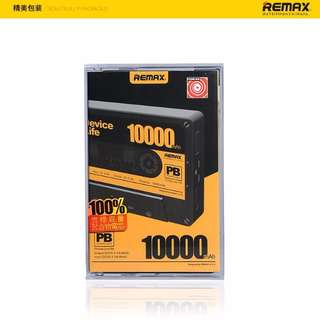 【正品】Remax復古卡帶造型 快充 行動電源 10000mah(實) 2.4a 雙usb iphone/安卓/平板通用