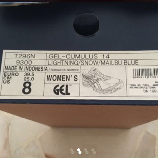 ASICS GEL CUMULUS 14 Women s Fashion Footwear Sneakers on Carousell