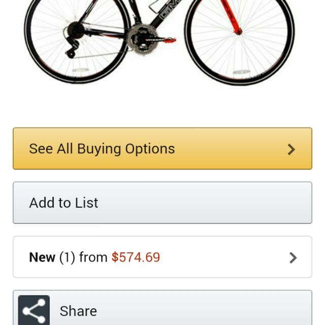 Gmc Mountain bike denali Road Bike Serie 6061 Sports Equipment on Carousell