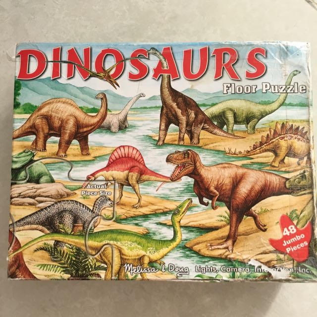 melissa and doug jumbo dinosaur