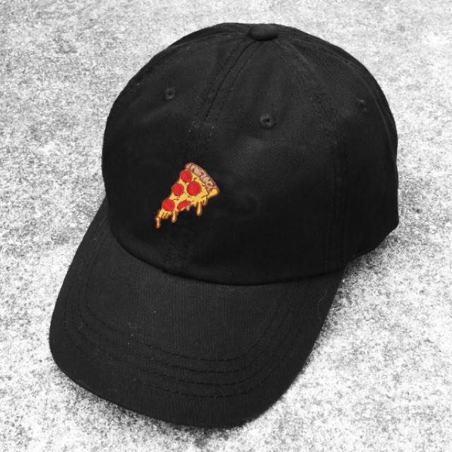 pizza baseball cap