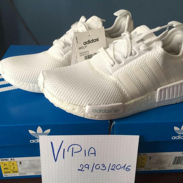 2016 adidas nmd r1 monochrome mesh top