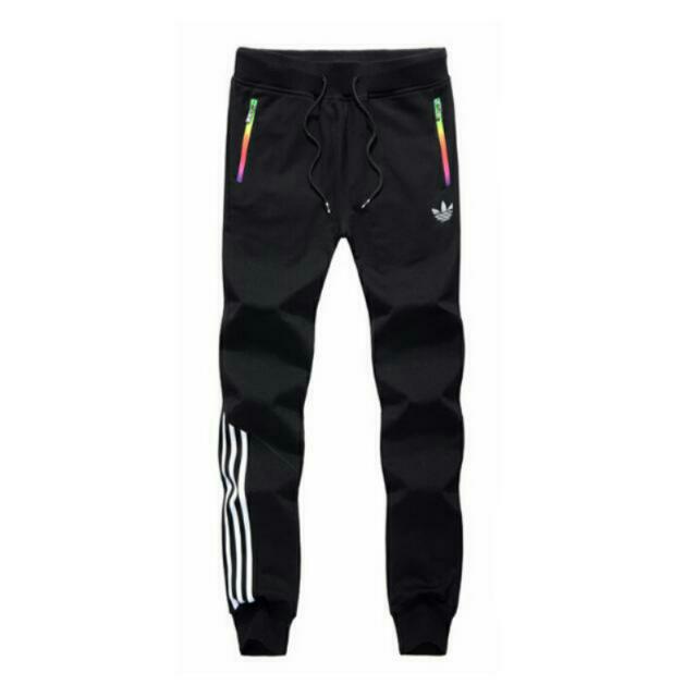 adidas sweatpants navy blue