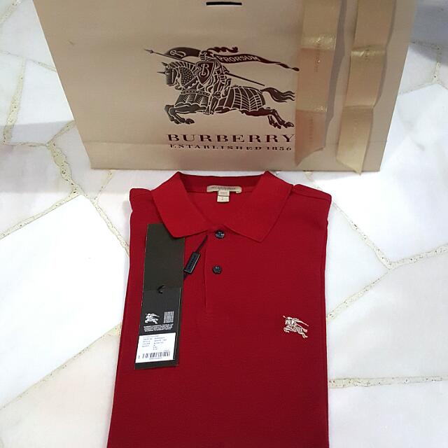 Burberry polo shirt mens 2016 cheap