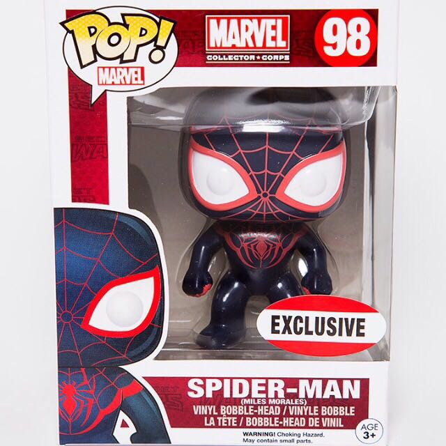 exclusive spider man pop