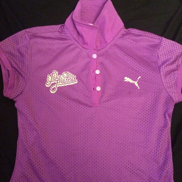 puma dri fit polo