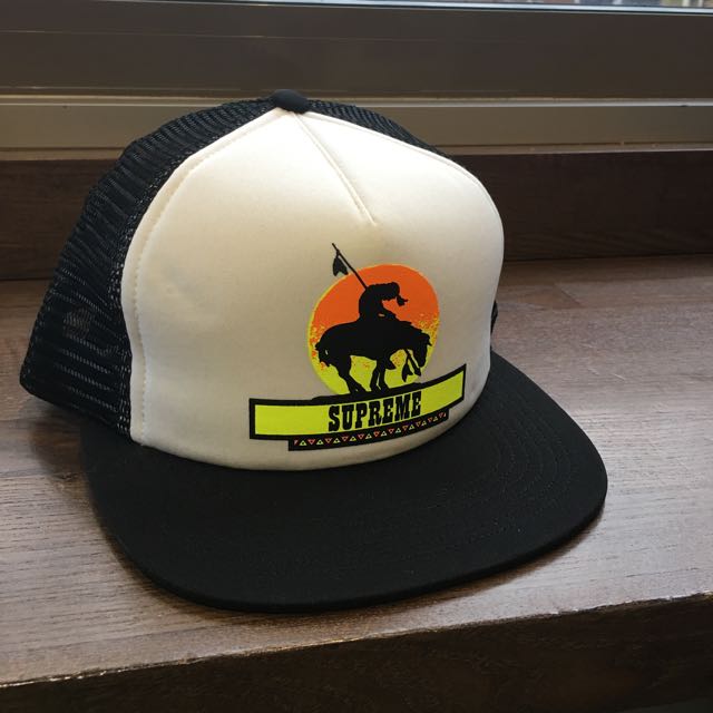 supreme trucker cap