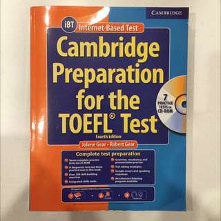 Cambridge Preperation For The TOEFL Test
