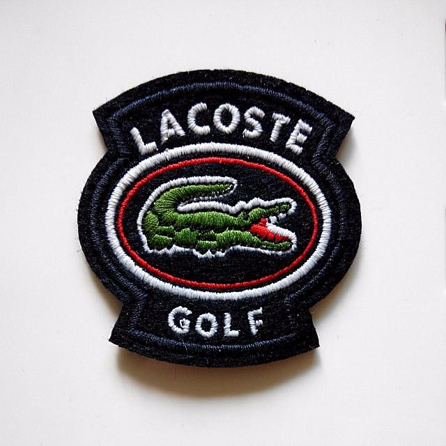 lacoste badge
