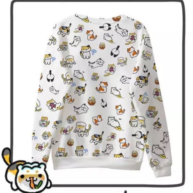 Neko atsume sweatshirt hotsell