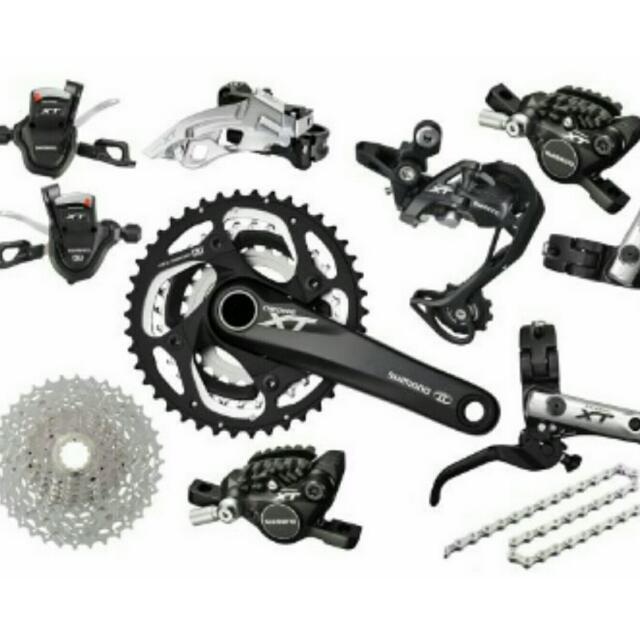 Shimano xt 10 speed groupset discount