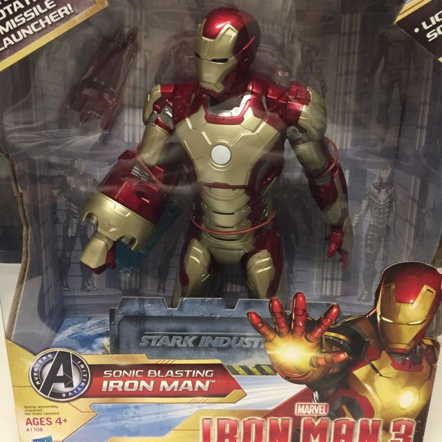 Sonic blasting iron man deals