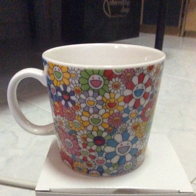 村上隆 Takashi Murakami Coffee Zingaro Mug Cap (White)