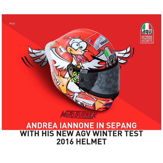 Andrea 2025 iannone helmet