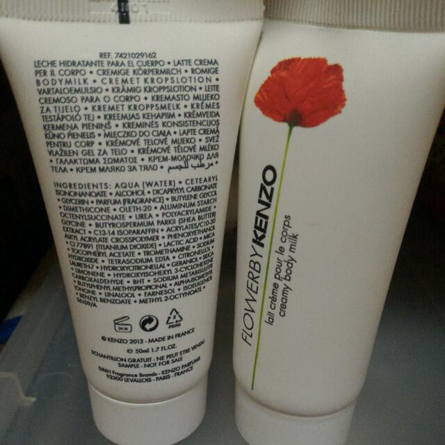 Flower by hot sale kenzo body milk