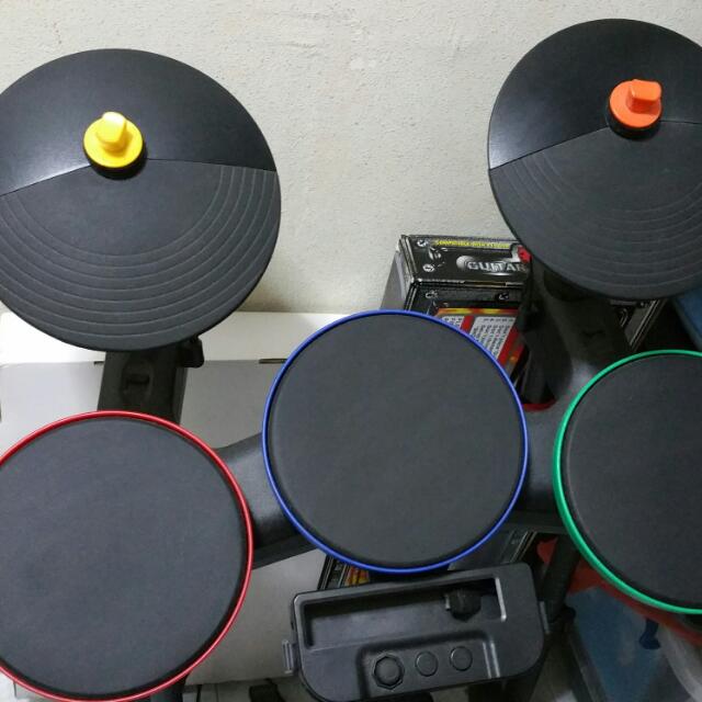 Nintendo Wii Guitar Hero Drum Set, Hobbies & Toys, Toys & Games on Carousell