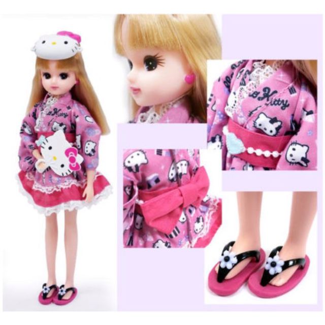 [Pre-order] Takara Licca Doll I love Hello Kitty Yukata dress F/S (Category: Toy Figures) located in Singapore. Submitted by playscalemagic (Listing ID 48462897, Image 2). Description: .