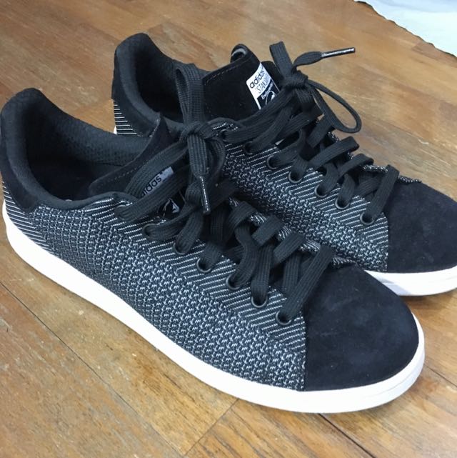 Adidas stan sale smith woven black