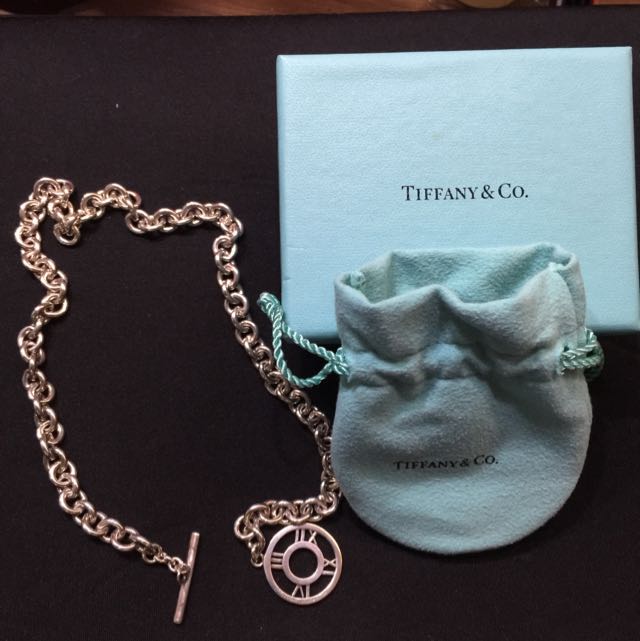 Tiffany atlas toggle necklace deals