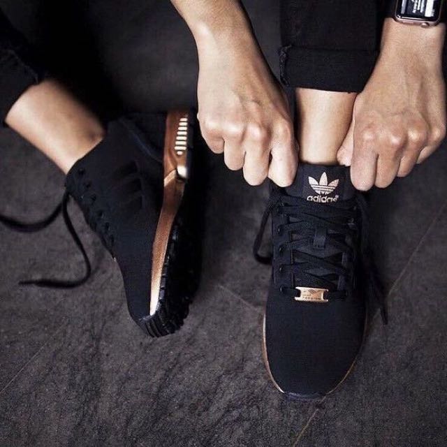 adidas zx flux metallic
