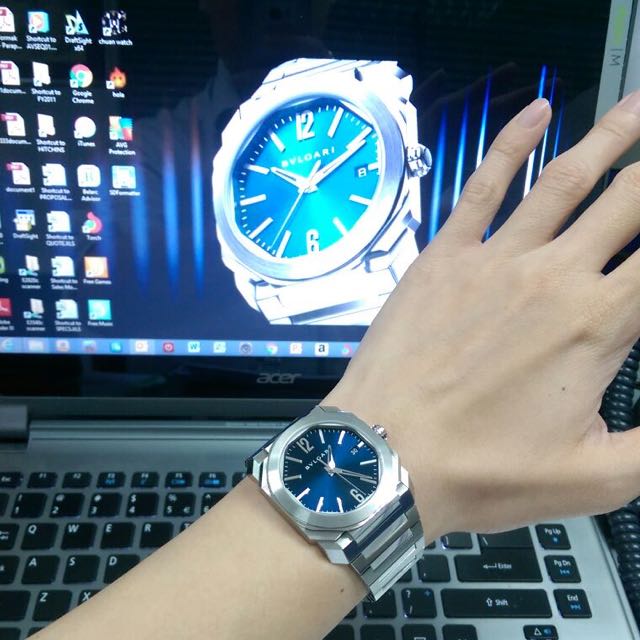 Bvlgari Octo Solotempo Men Watch 38mm, Luxury, Watches on Carousell