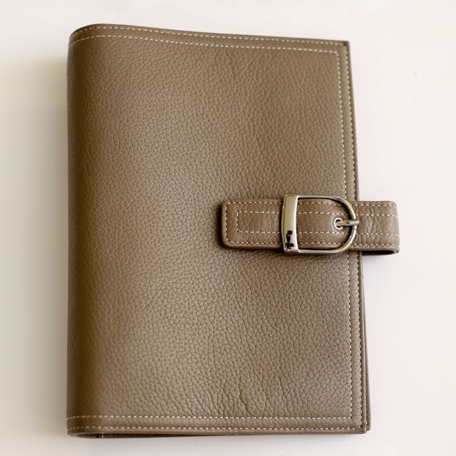 Daytimer Malibu Cappucino Portable Size Planner, Luxury on Carousell