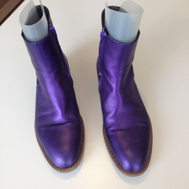 Elsa Leather Ankle Boot in Taupe
